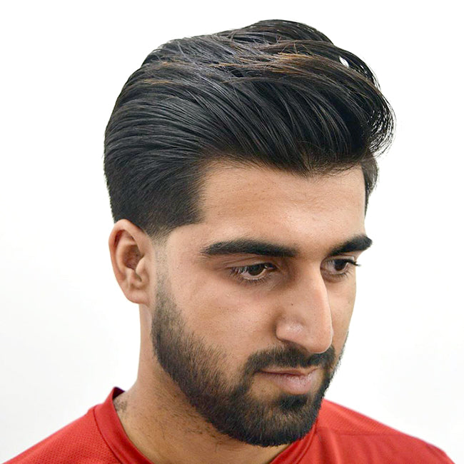Messy Pomp Hairstyle