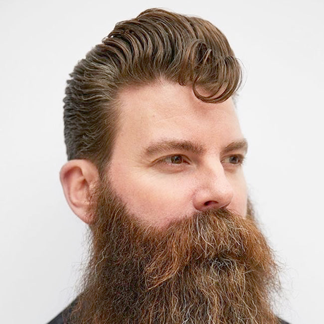 Pomp with Jelly Roll Hairstyle