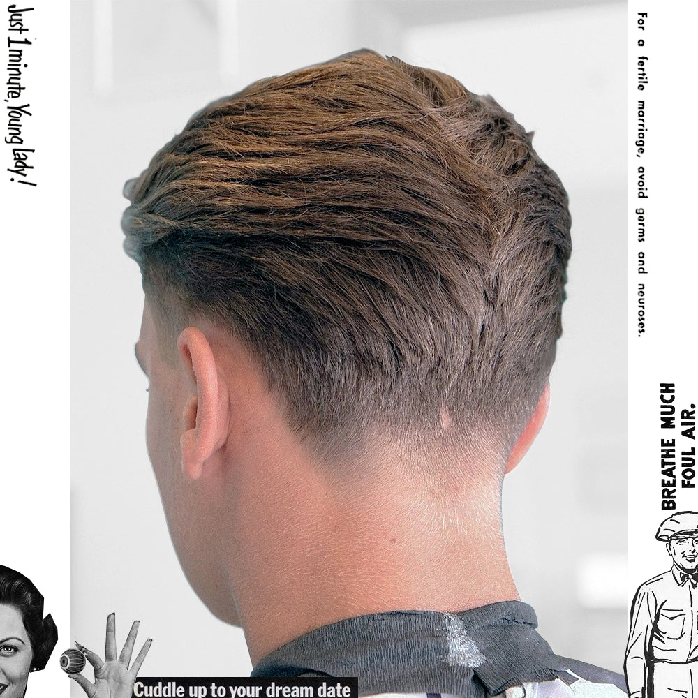 Tapered and Textured Throwback