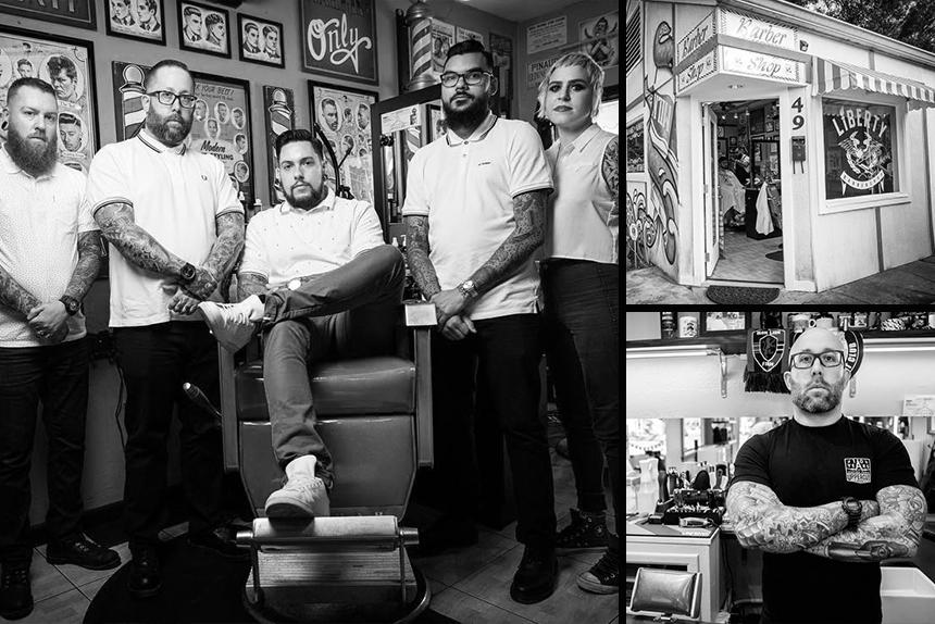 Barbers of the Month: Liberty Barbershop
