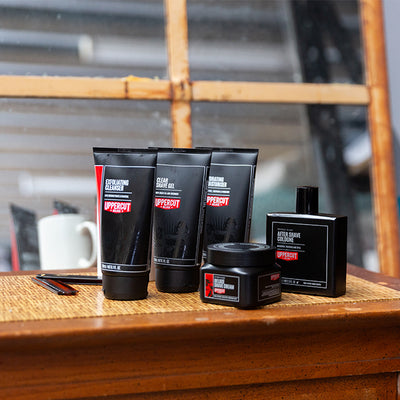 Introducing The Uppercut Deluxe Shave Range